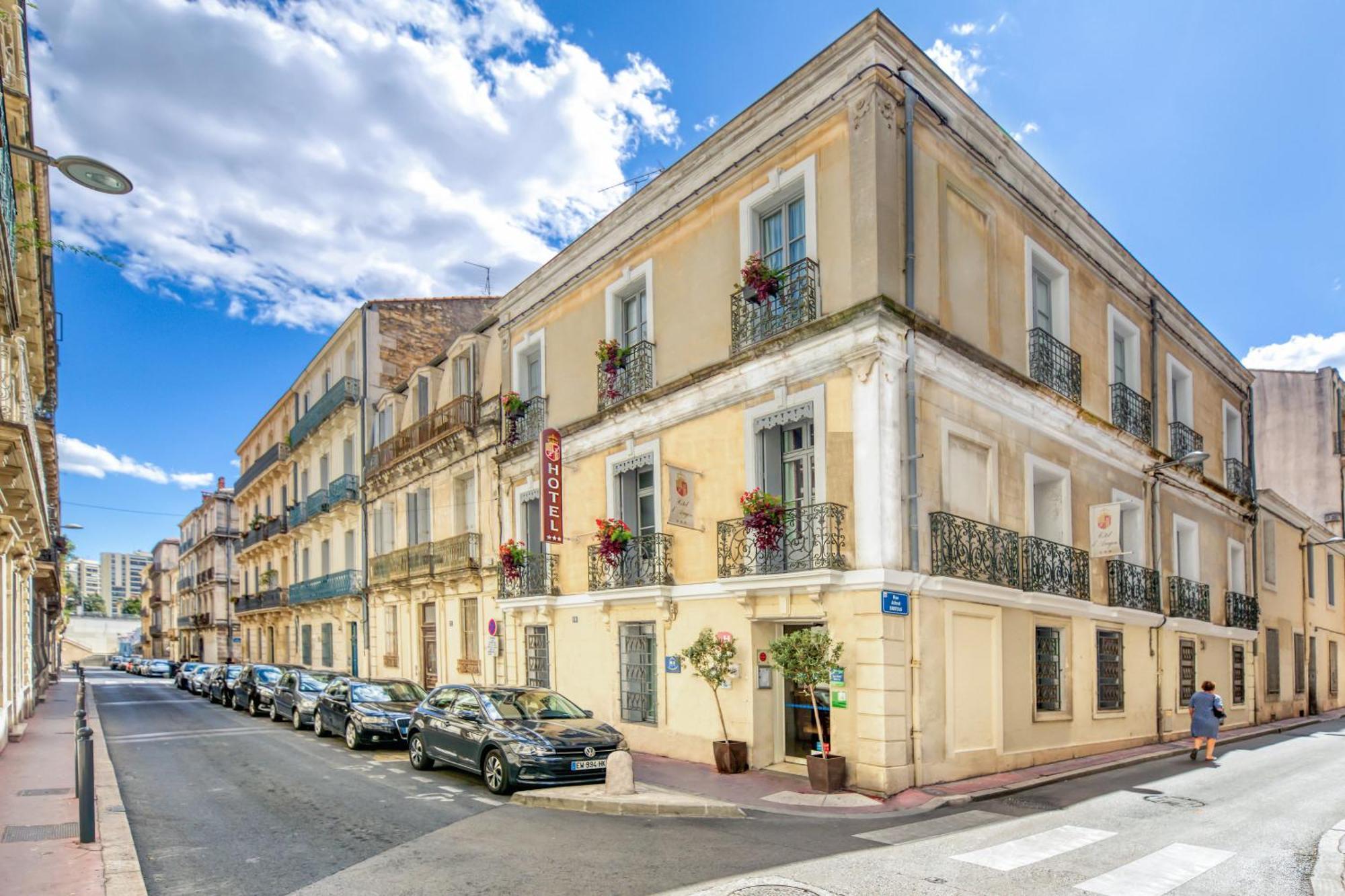 Hotel D'Aragon - Place De La Comedie Montpellier Exterior photo